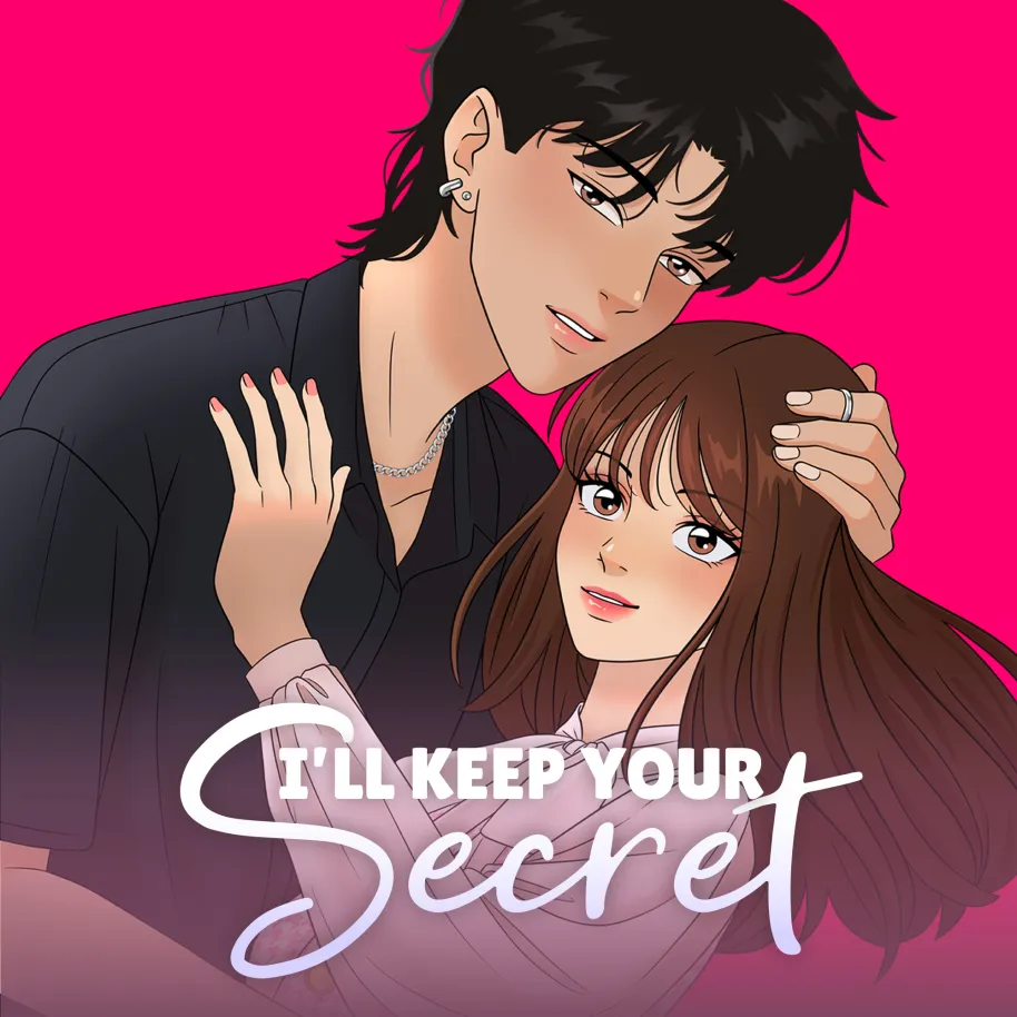 I’ll Keep Your Secret webtoon cover art