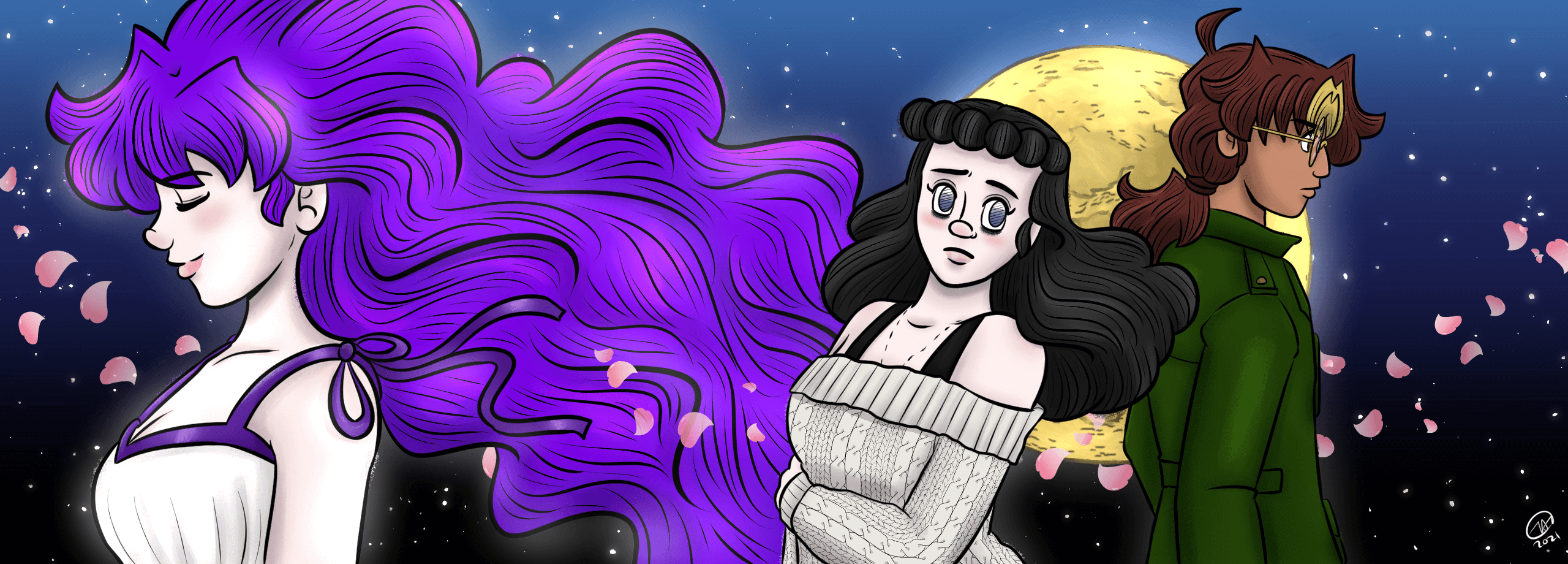 Fragmented Dreams webtoon cover art