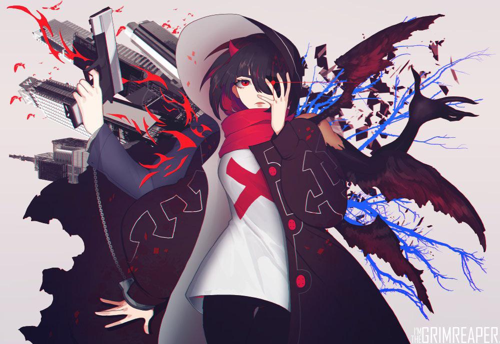 I’m The Grim Reaper webtoon cover art