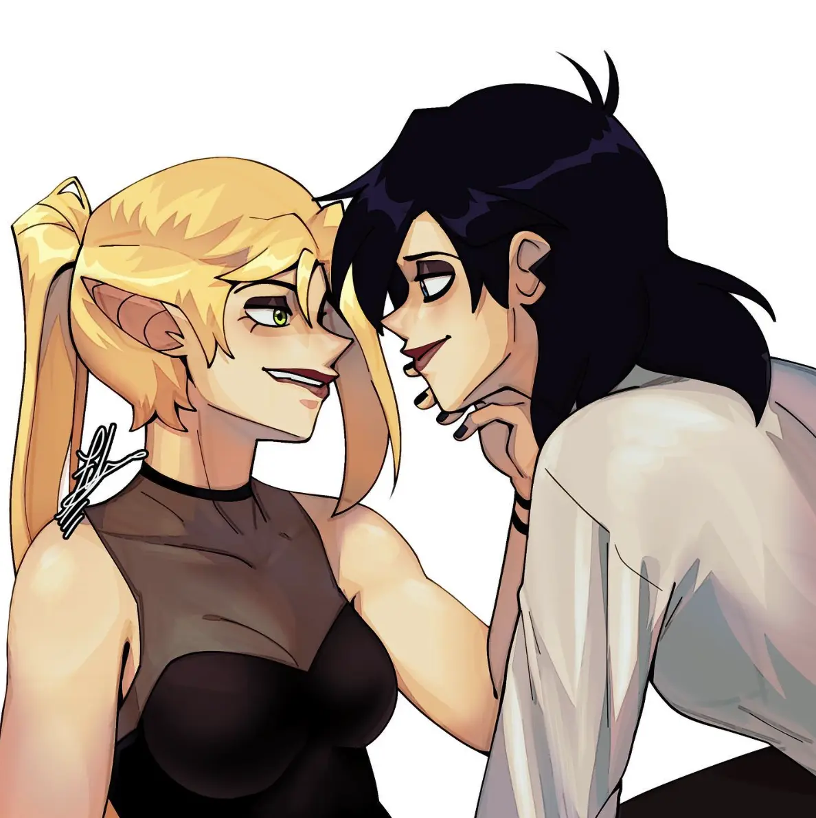 Lesbiampires webtoon cover art