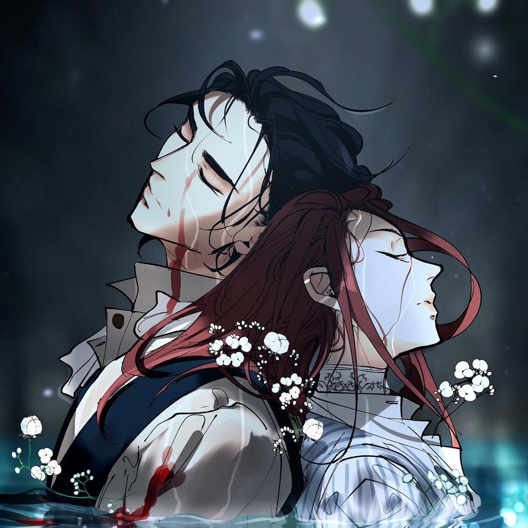Purple Hyacinth webtoon cover art