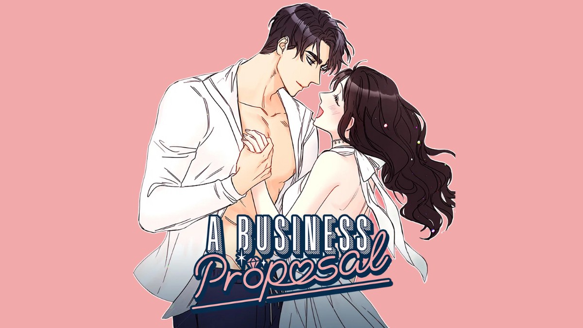A Business Proposal webtoon cover art