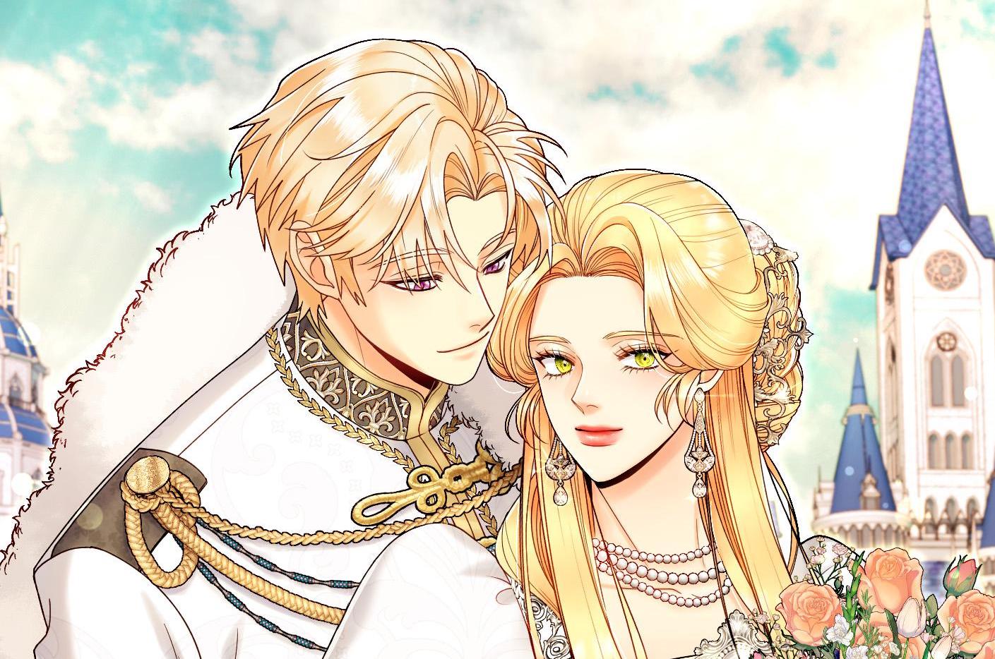 The Remarried Empress webtoon cover art